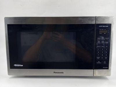 Panasonic NN-SC668S Inverter 1200W High Power Countertop Microwave - Stainless Steel