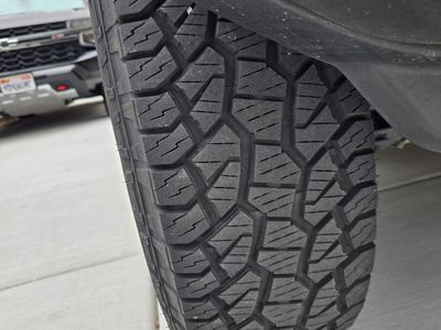 Jeep all terrain tires and rims with TPS