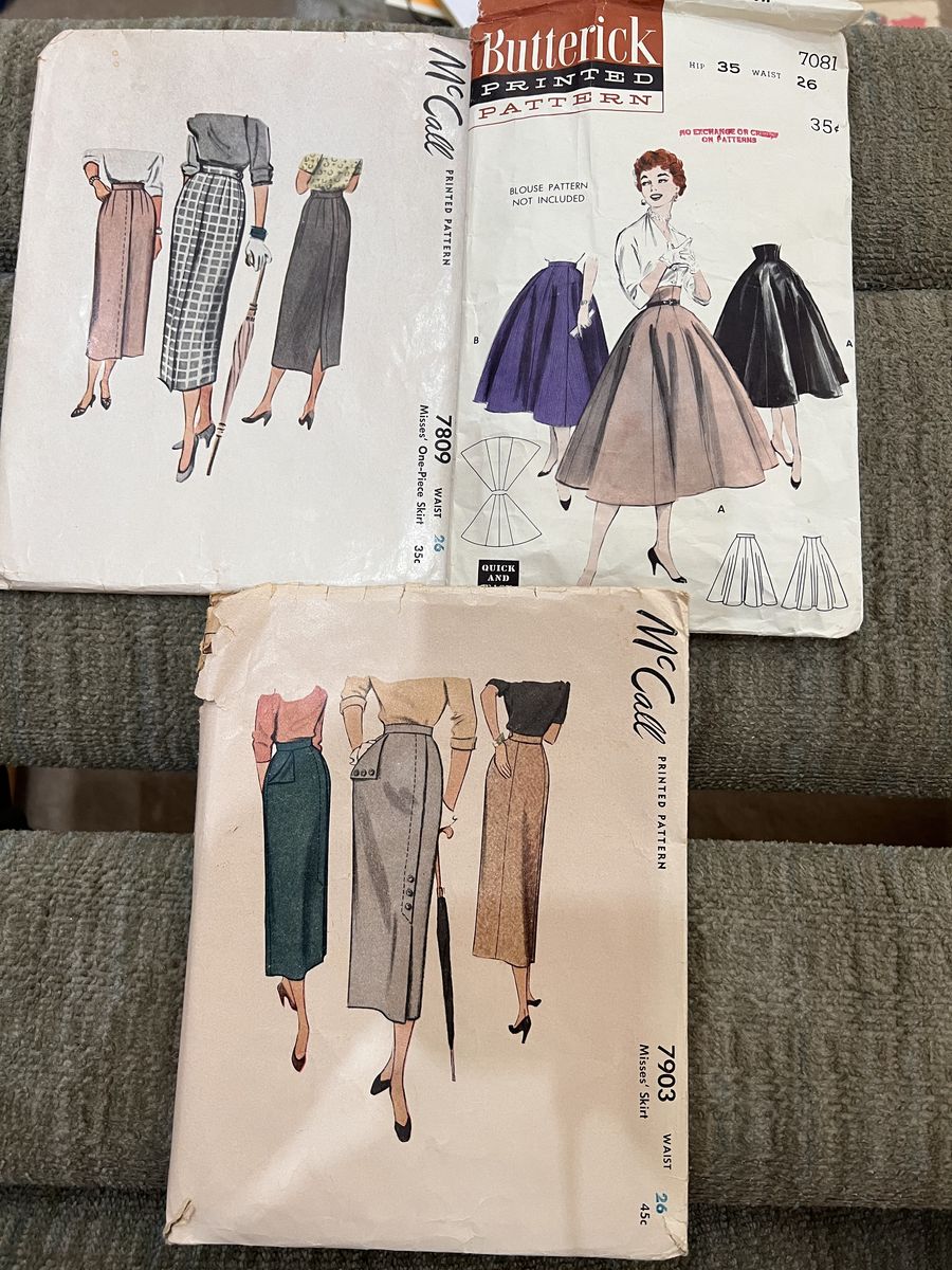 Amazing Vintage Sewing Patterns. 1940s.