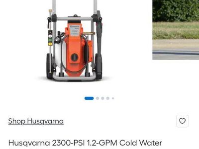 Husqvarna PW2300 2300 Max PSI Electric Pressure Washer - Like New Condition