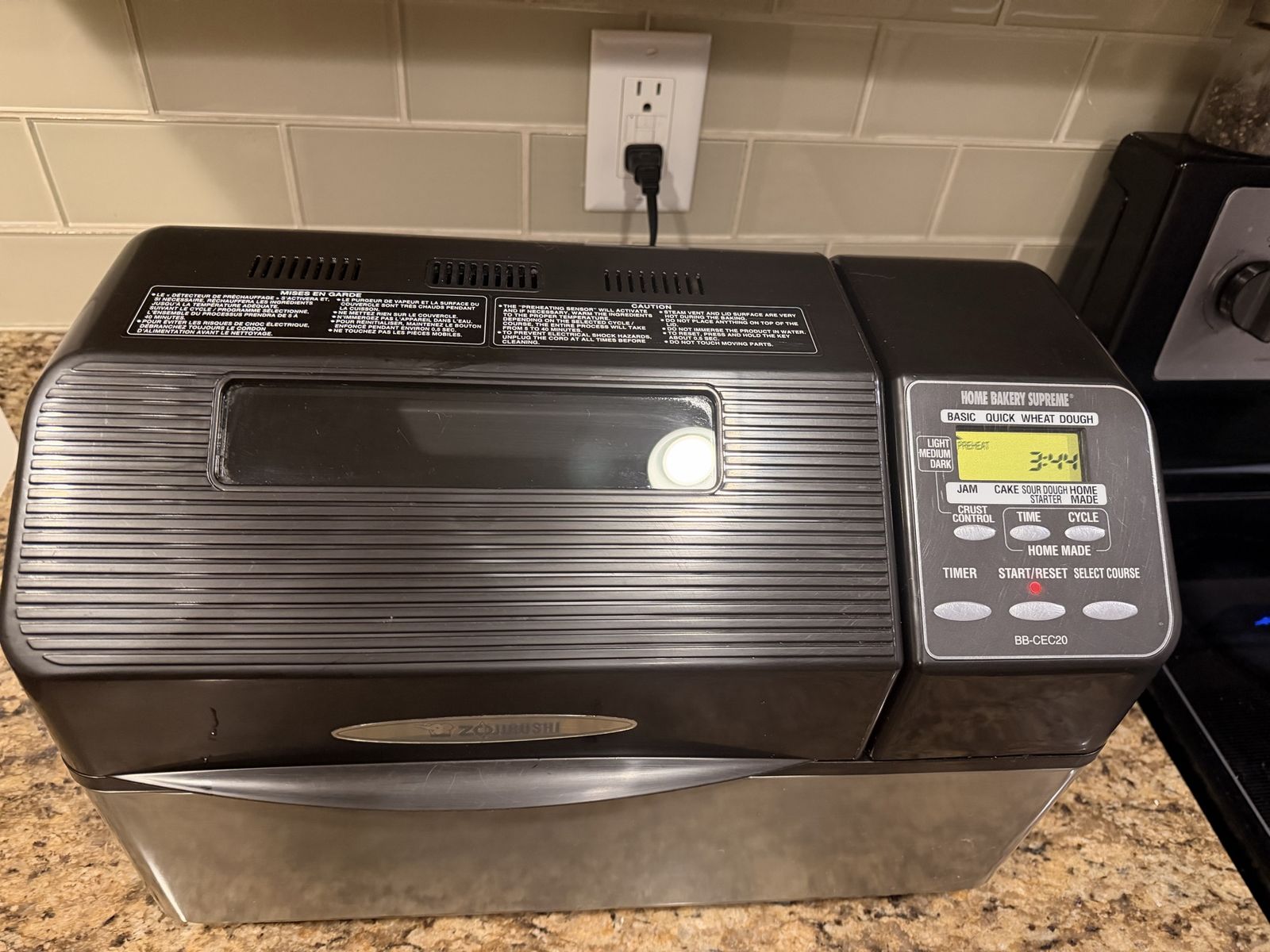 Zojirushi Bread Maker