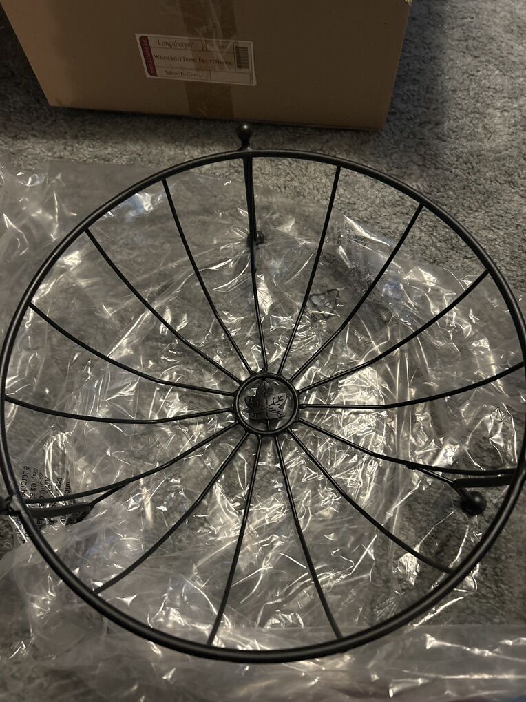 Wrought Iron Fruit Bowl