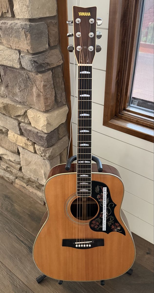 Vintage 1979 Yamaha FG-350W Acoustic Guitar