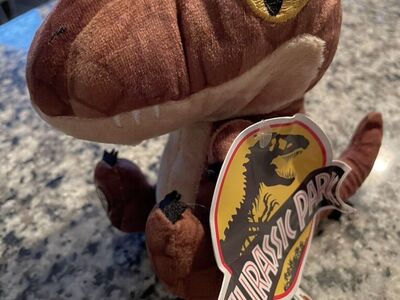 Jurassic Park World 7 inch velociraptor Plush