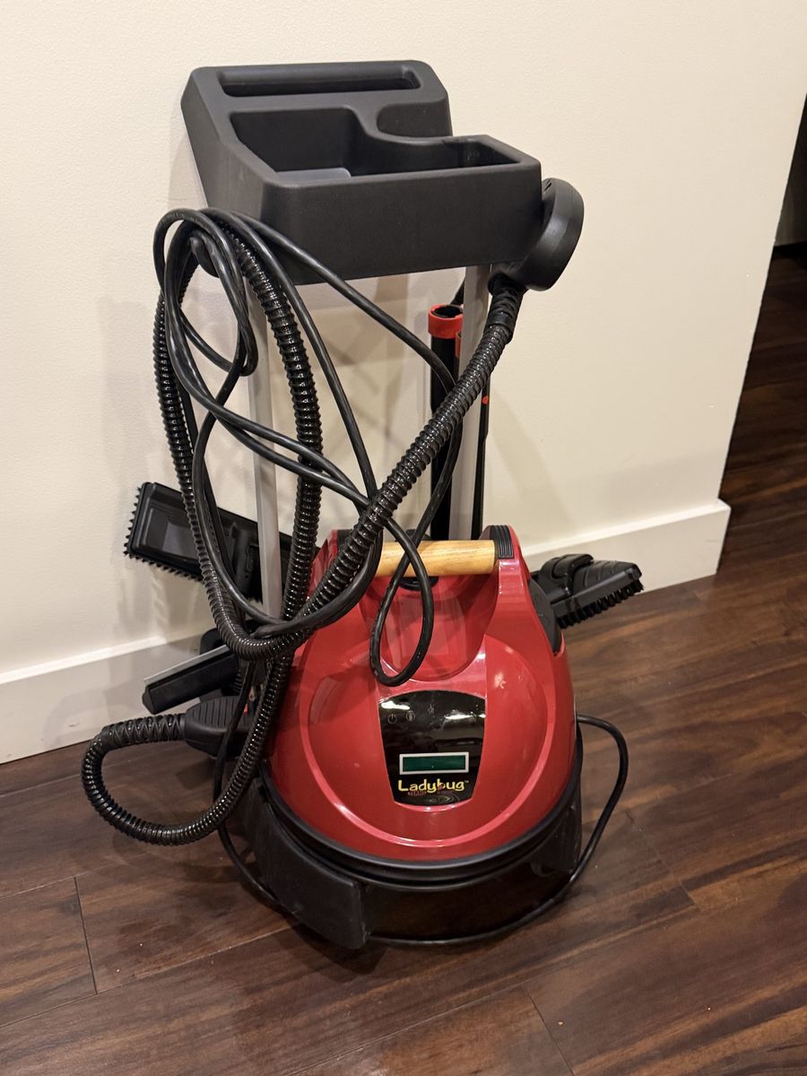 Tekno Ladybug Vapor Jet 2350 Steam Cleaner with Ac