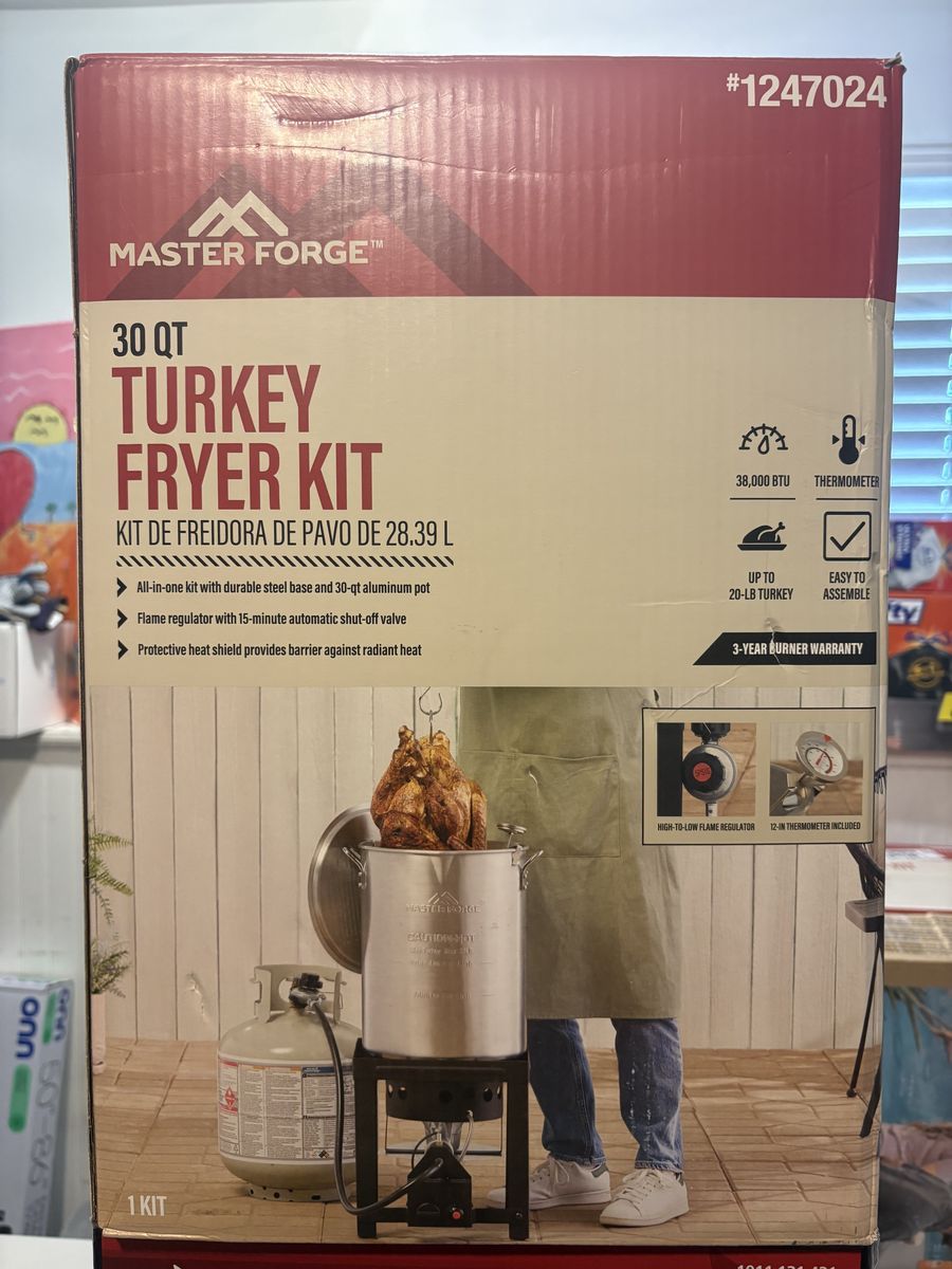 30 QT TURKEY FRYER KIT