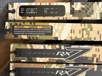 Hoyt Carbon RX-7 Limbs 70-80 lb subalpine