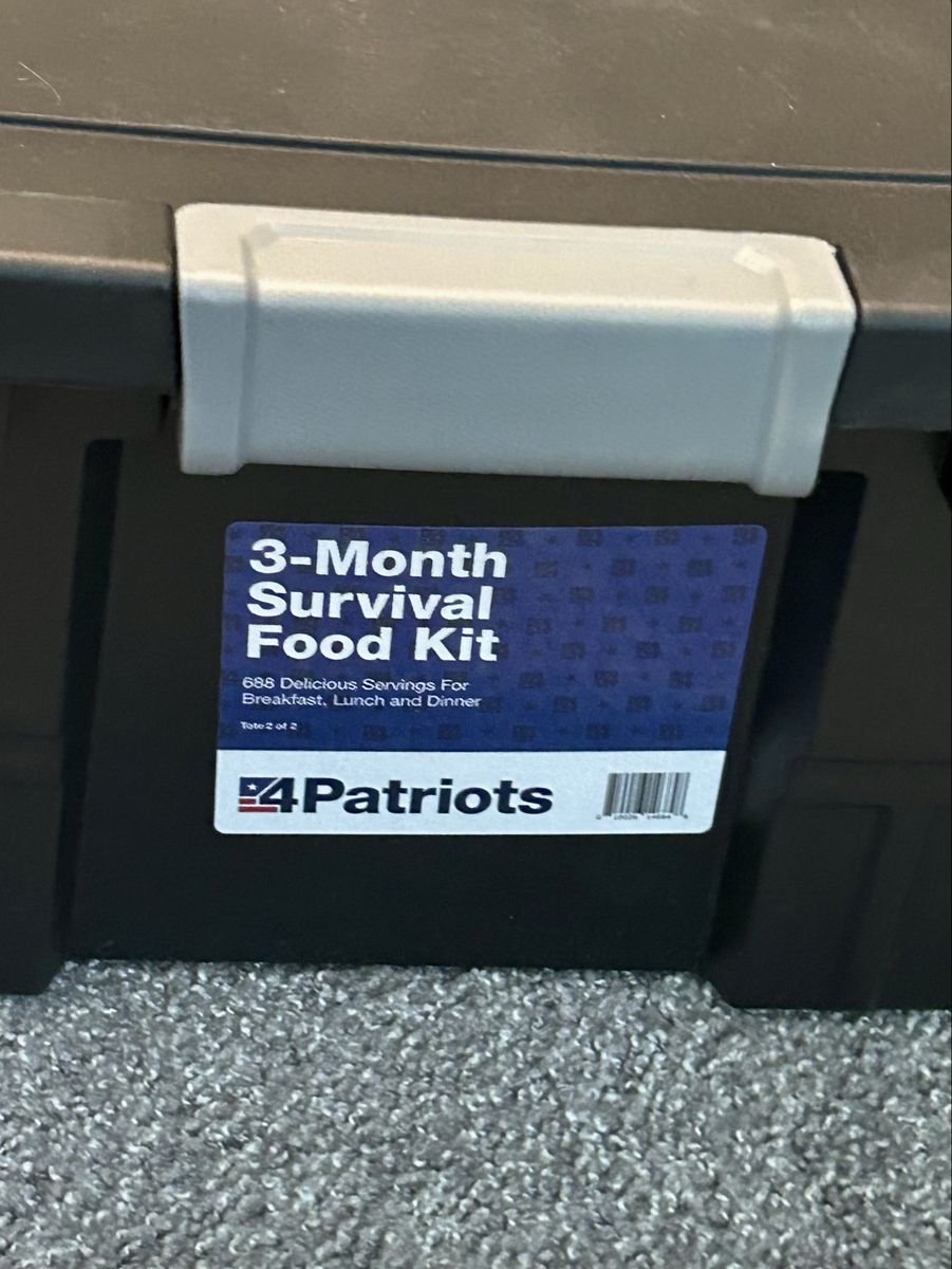 3-Month Emergency Survival Food Kit
