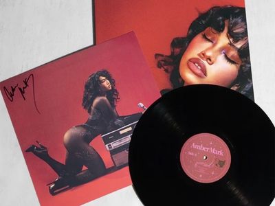Amber Mark-SIGNED Pretty Idea Vinyl-Black Vinyl LP