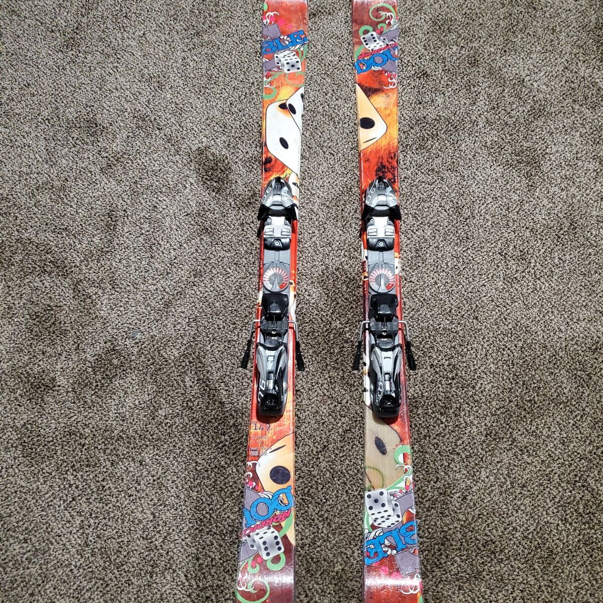 Nordica Twin Tip Skis 150cm