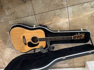 Ibanez concord acoustic guitar with hard case