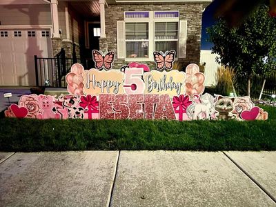 Yard sign rental business