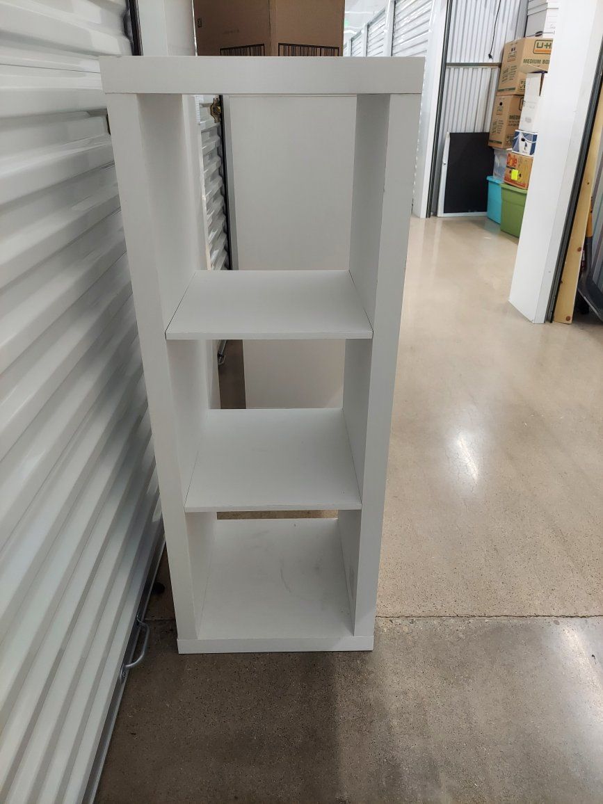 White 1x3 Cube Organizer Shelf