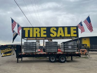 New Set of 2 Trailer Tires