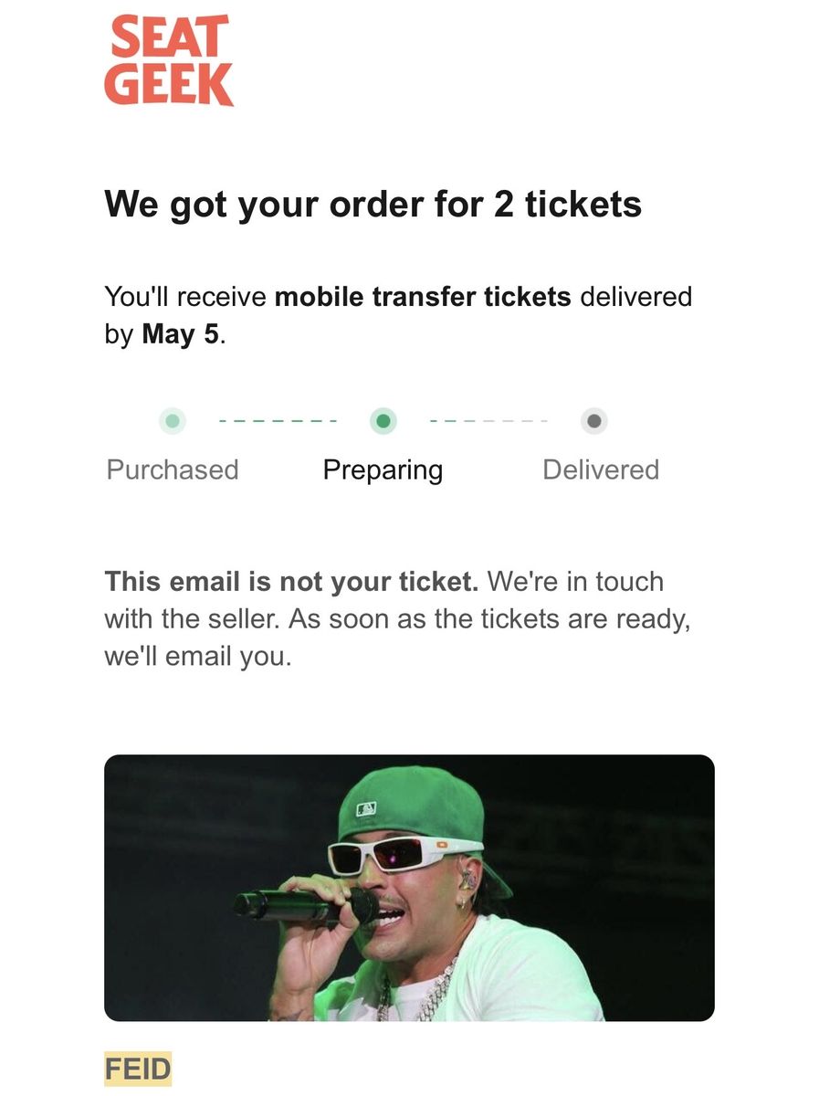 Feid concert tickets