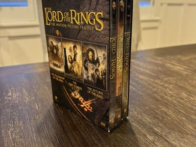 The Lord Of The Rings Trilogy DVDs