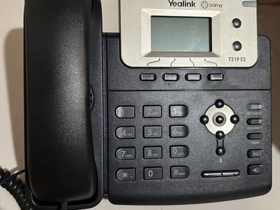 VOIP Phone, Headset and Amplifier Set