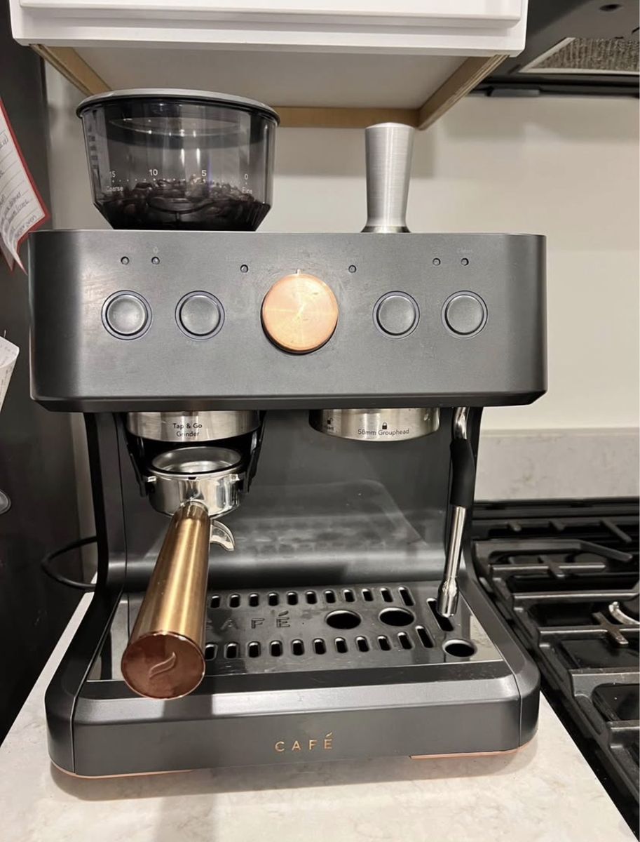 Café Espresso Machine with Grinder