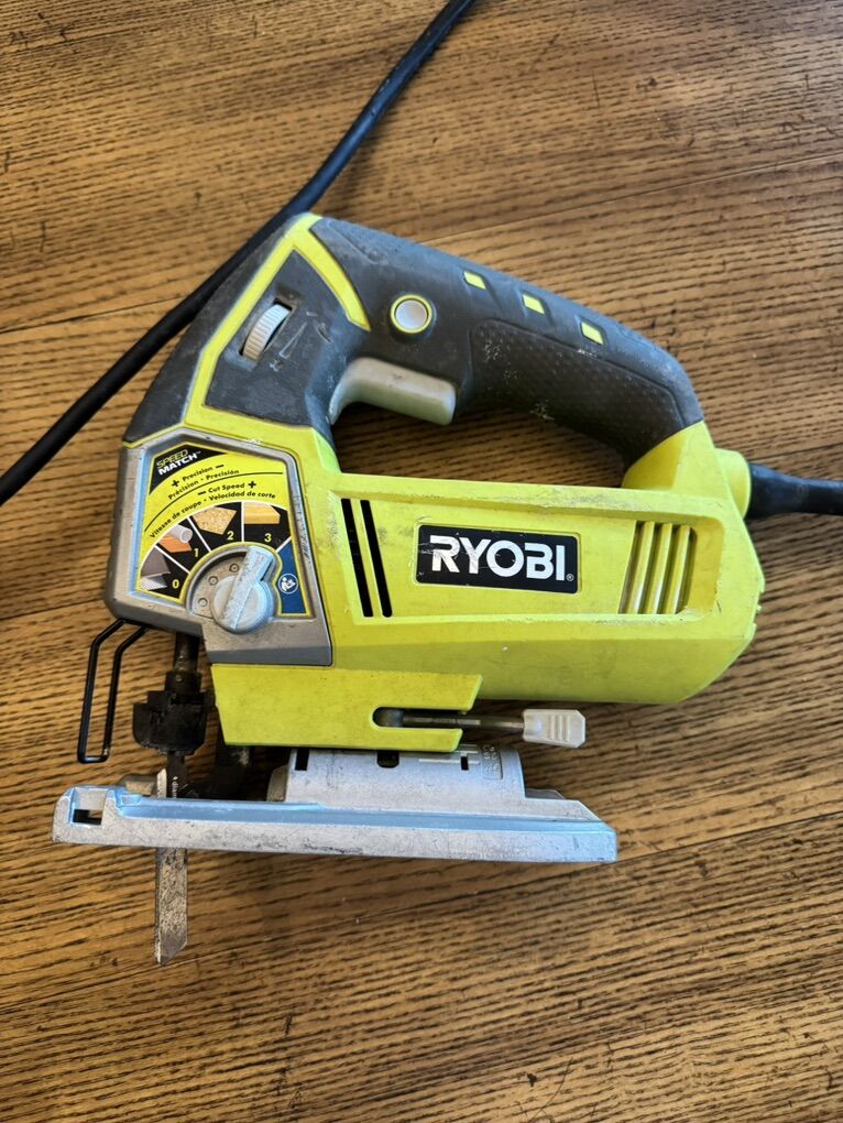 Ryobi 4.8 amp Corded Varible Speed Orbital Jig Saw