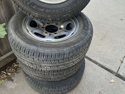 Mastercraft 205/65R15 Tires Mounted on Rims Set of 4