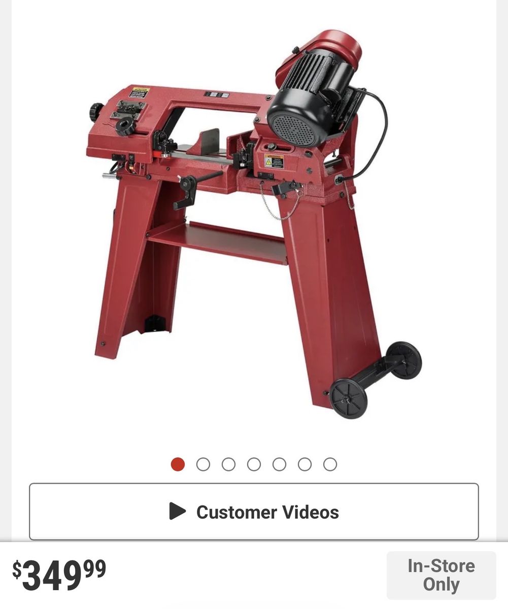 Metal Band Saw -$ 200