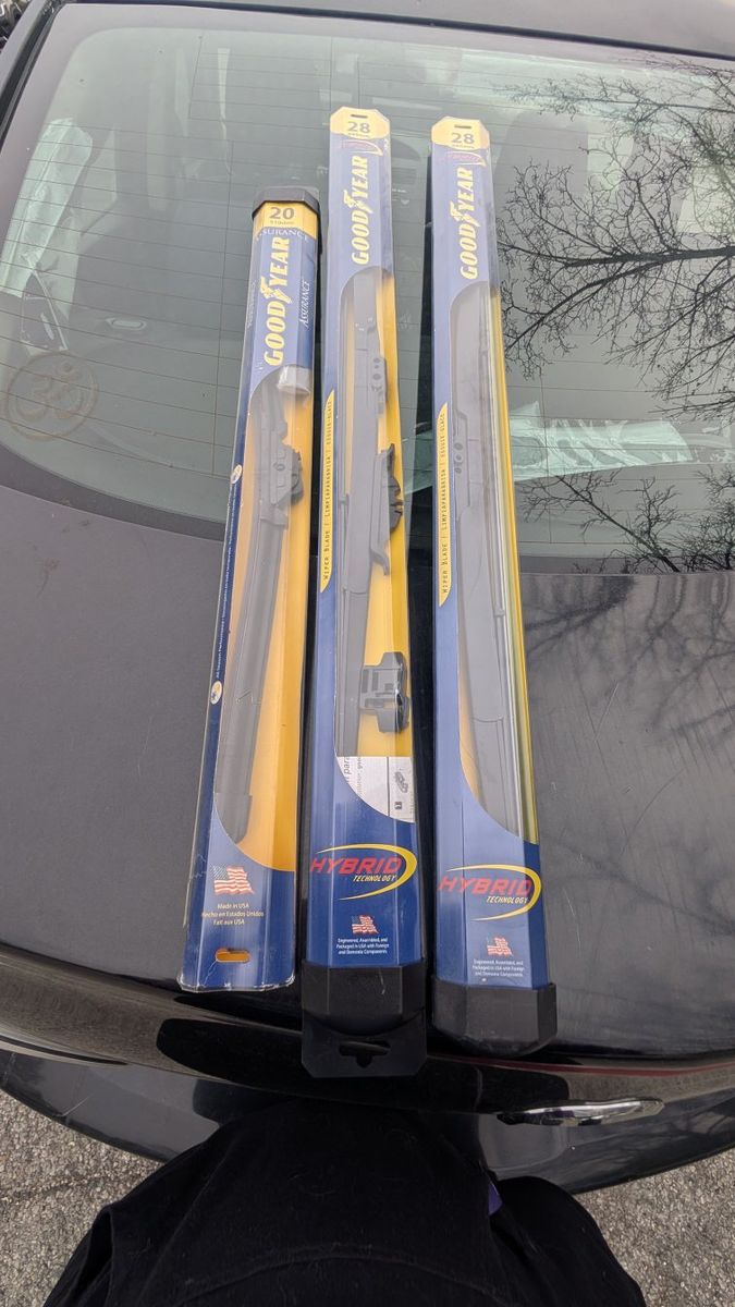 3 Goodyear hybrid wipers (New in box)