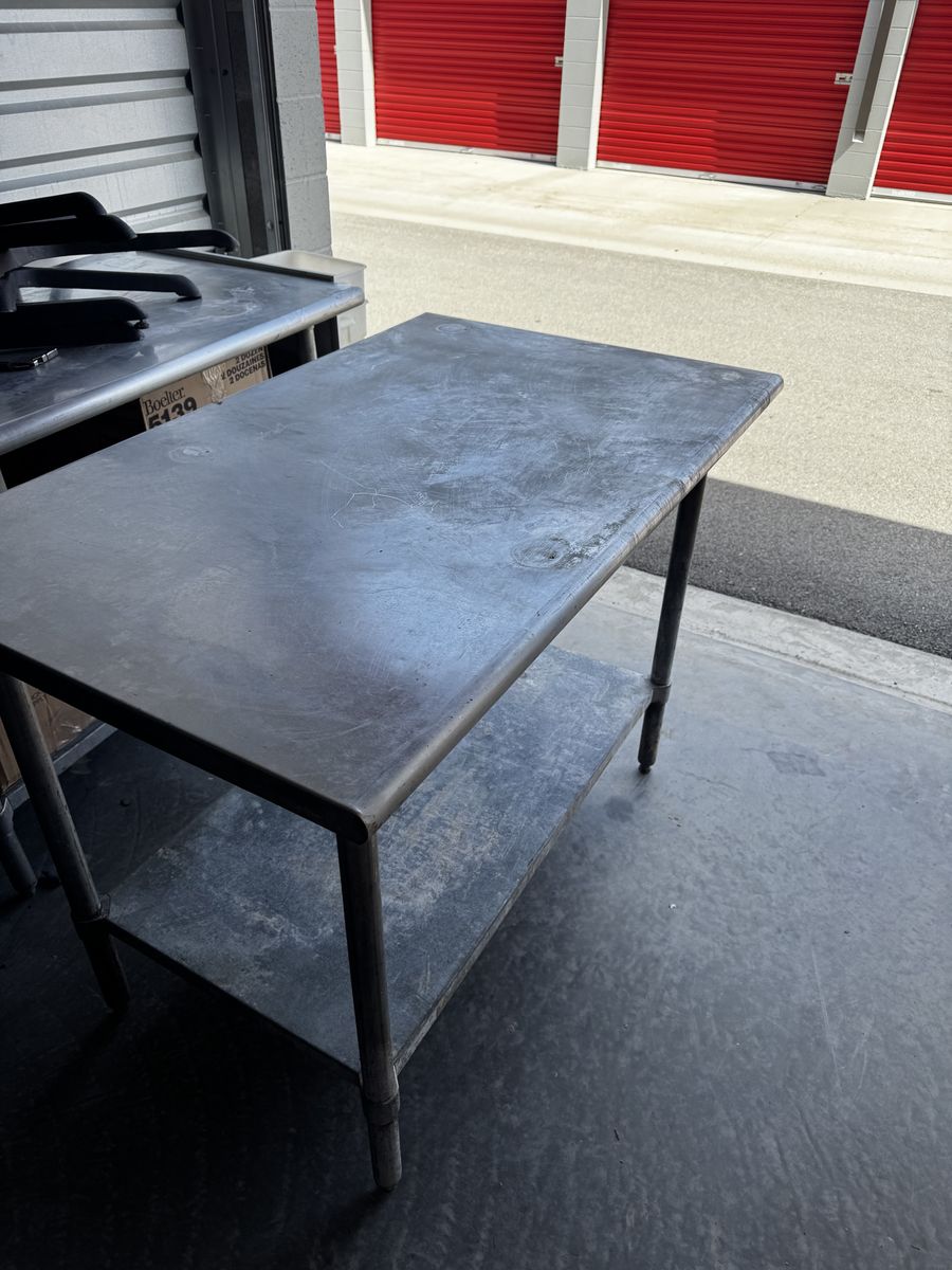 Metal Prep Table