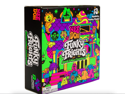 Brand New Unopened NeeDoh Funky Frights Squish-O-Ween Countdown
