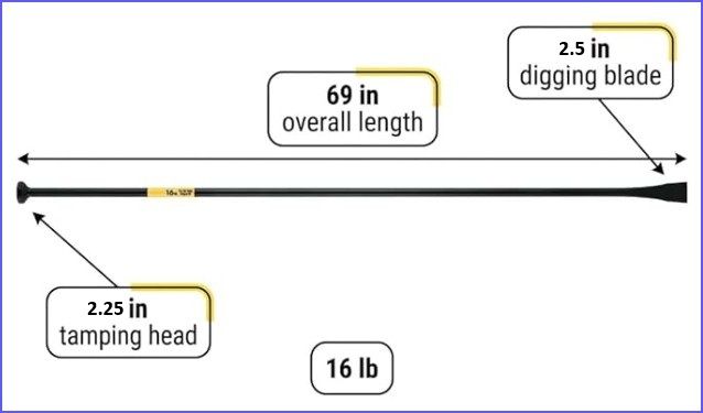 Post Hole Digger / Tamping Bar