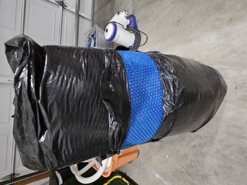 Solar Cover - above ground 20ft round pool