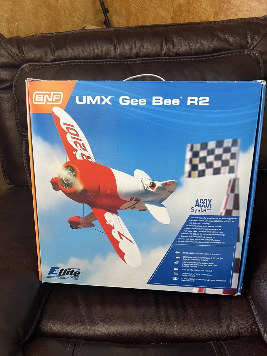 Rc airplane UMX Gee Bee' R2