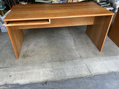 MCM cherry wood desk