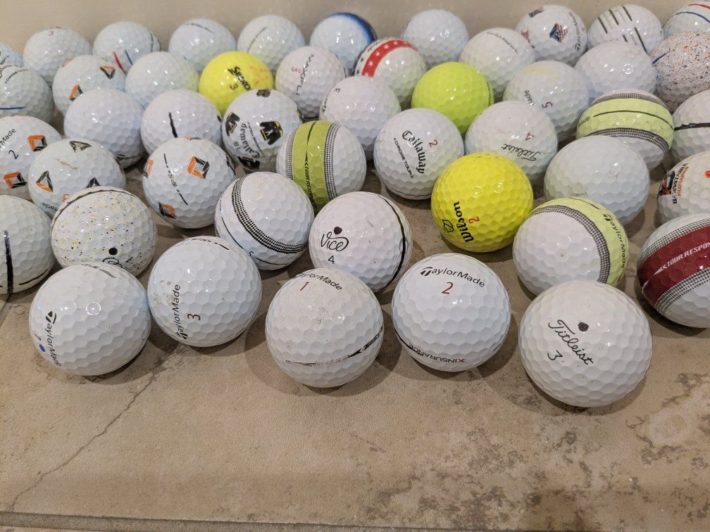 50 Premium golf balls
