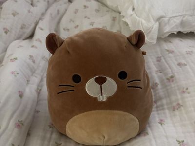 Squishmallows Brown Beaver Plush Stuffed Animal