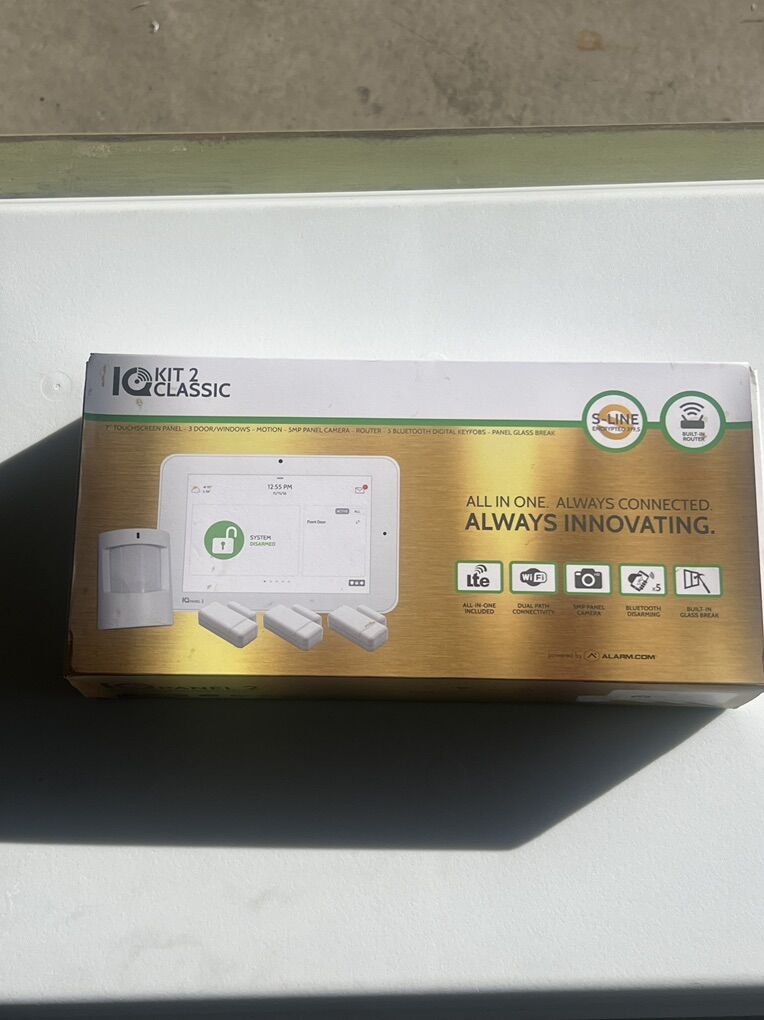 IQ Classic Kit 2 Home Security Verizon Touchscreen