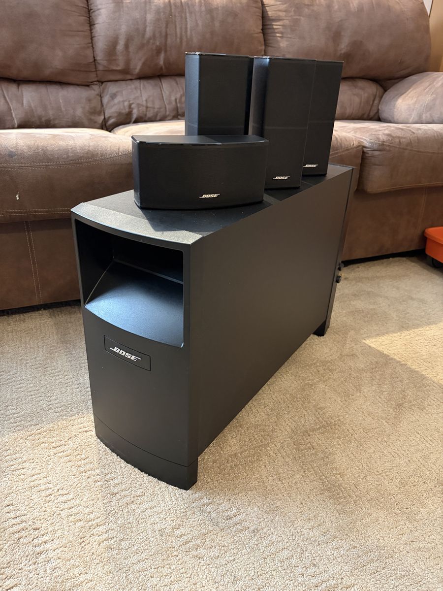 Bose Acoustimass 6 Series V Home Theater Speaker System - Black