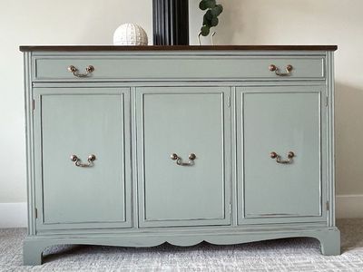 Modern vintage buffet console