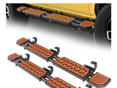 4 Sale or trade brand new Orange Running Boards Non-Slip Side Steps for 2021-2025 Ford Bronco 4-Door