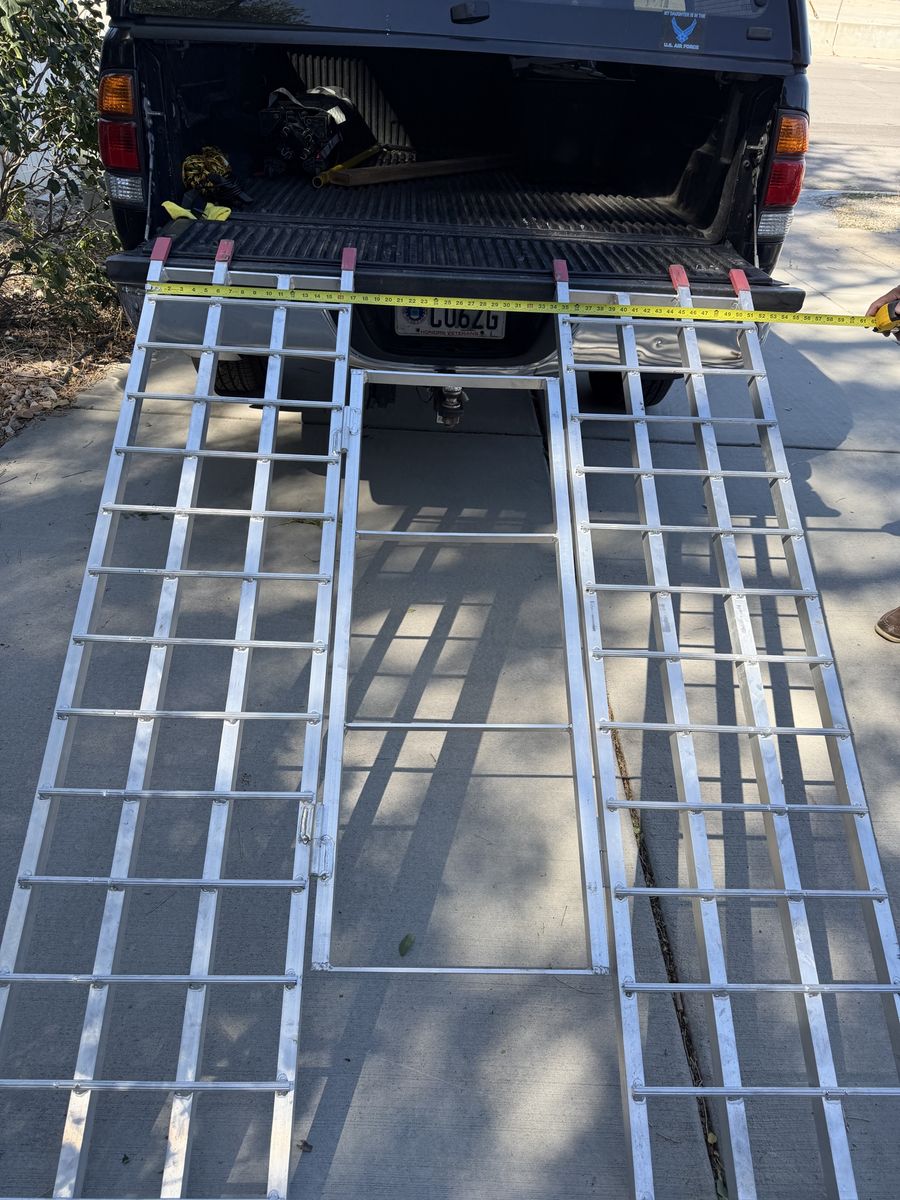Raider Aluminum Folding Truck Loading Ramps