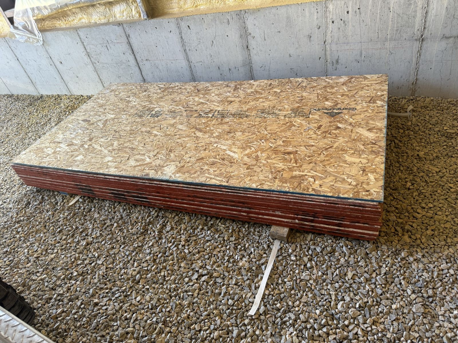 Leftover 7/16 OSB plywood from a project