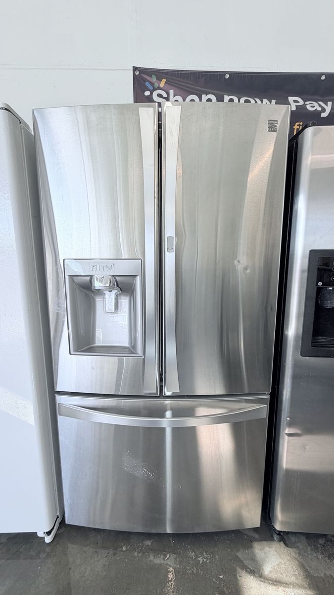 Kenmore Elite French Door Refrigerator Stainless Steel with Water Dispenser