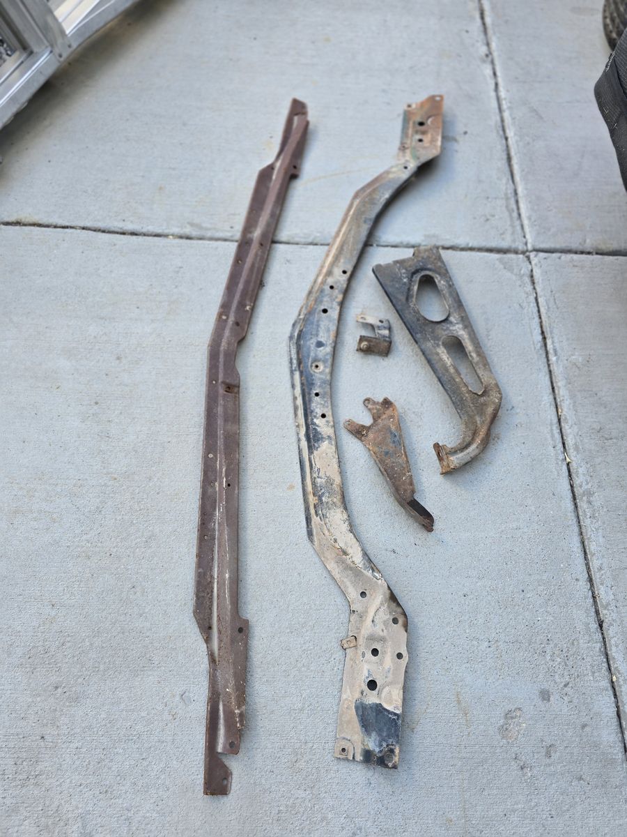 Chevelle front grill parts
