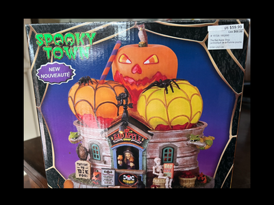 Lemax Spooky Town The Bad Apple Shop