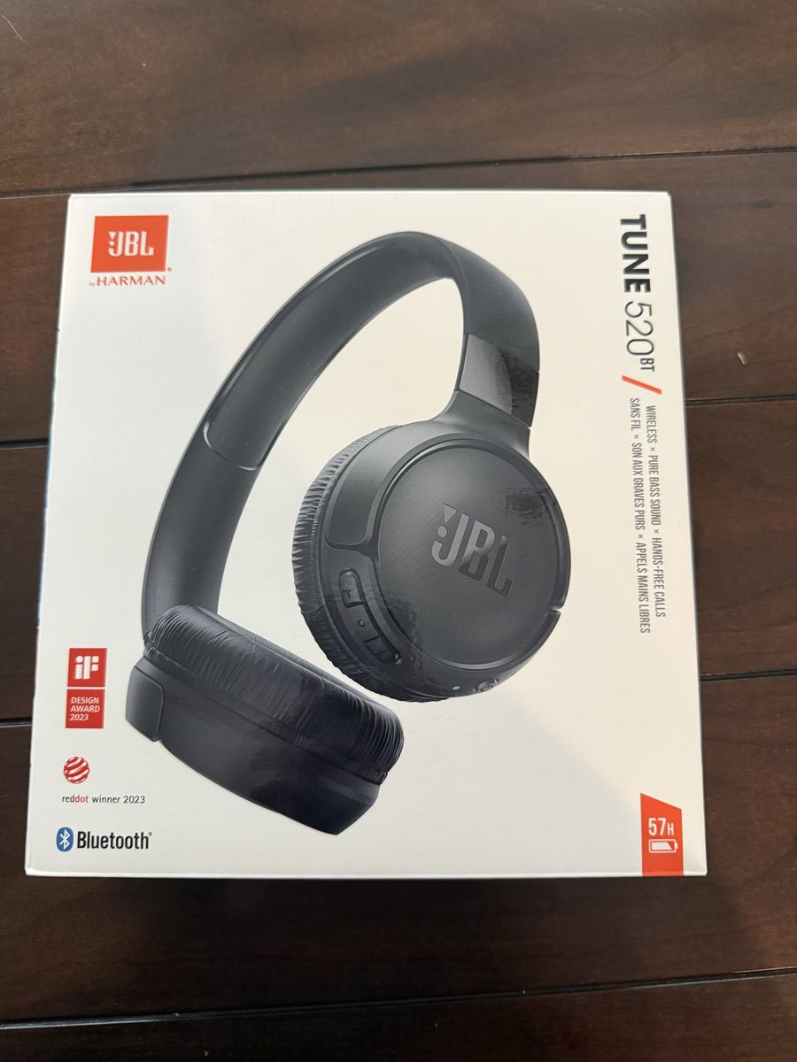 JBL Tune 520bt Headphones