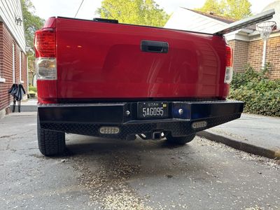 Ranch Hand Heavy Duty Rear Steel Bumper for 2007-2013 Toyota Tundra
