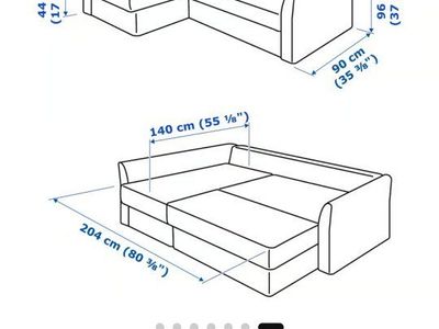 Ikea couch/sleeper