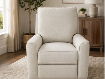 Paxley Fabric Swivel Glider Recliner