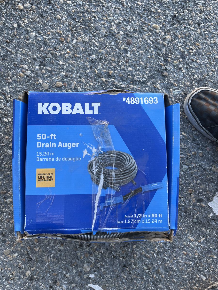 50 Ft drain Auger