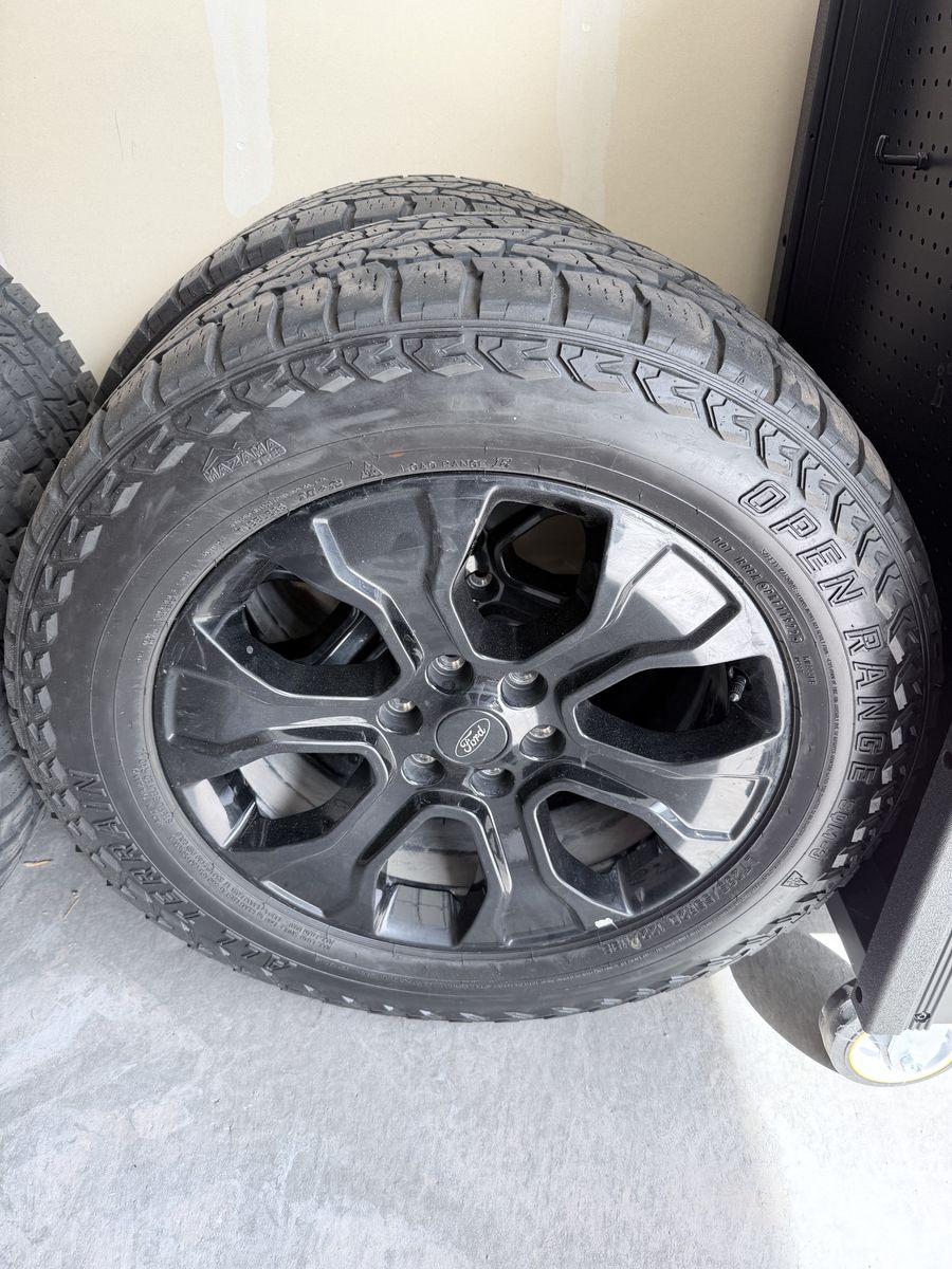 2022 Ford F150 Platinum Wheels and Tires
