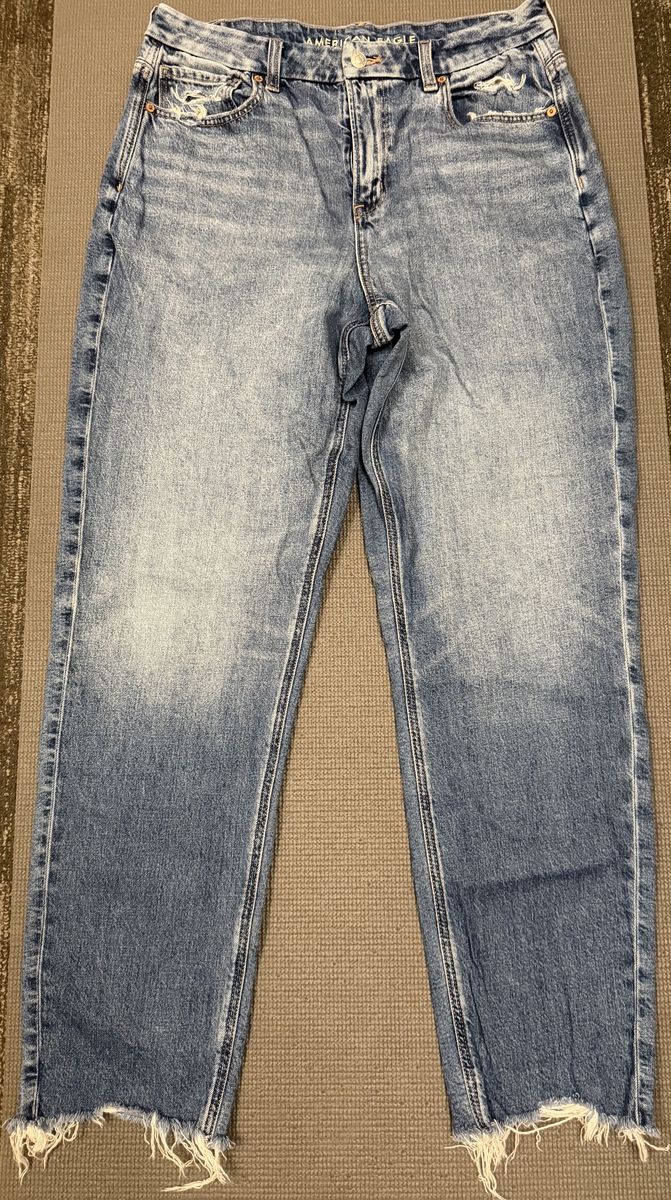 American Eagle Women's Jeans, Strigid Mom Jean, Size 12L